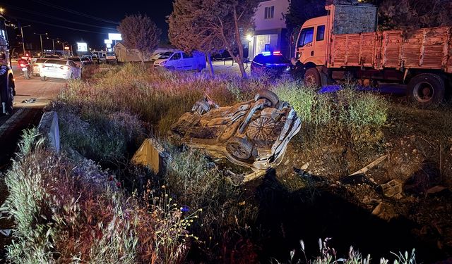 Kahramanmaraş'ta feci kaza: 1 ölü, 1 yaralı