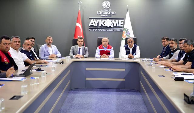 Malatya'da kriz masası kuruldu, ihbarlara müdahale edildi
