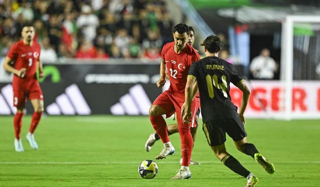 Montella’dan Radikal Değişiklikler! Türkiye, Meksika'ya 1-0 Kaybetti