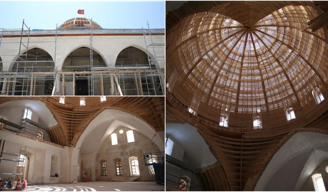 Depremde hasar almıştı, restorasyon çalışmaları sürüyor