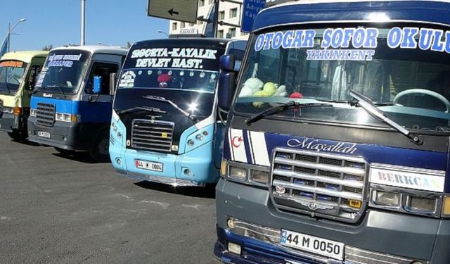 Malatya'da toplu taşıma 20 TL oldu!