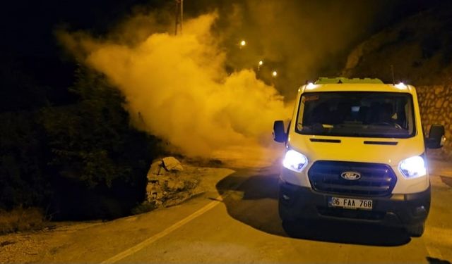 Darende’de Belediye mesai kaldırdı: 68 mahallede gece gündüz devam ediyor