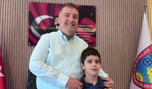 Başkan Ali Koç’tan, lösemi hastası Rüzgar’a davet