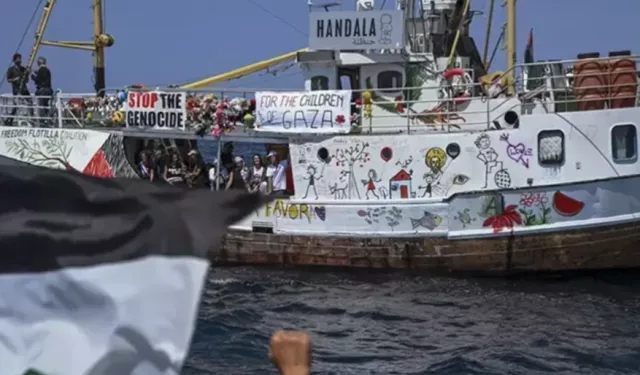 İsrail, Gazze’ye yardım götüren Hanzala gemisine müdahale etti