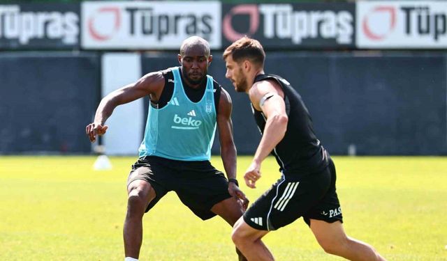 Beşiktaş, St. Patrick’s maçı hazırlıklarını sürdürdü