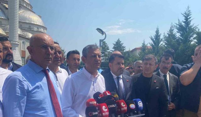 CHP Genel Başkanı Özel: "Doğruya doğru diyeceğiz, yanlışa yanlış diyeceğiz"