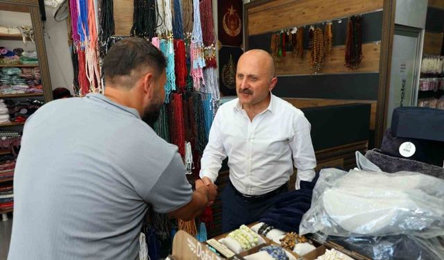 Vali Osman Varol’dan Adıyaman Ticaret Merkezine ziyaret