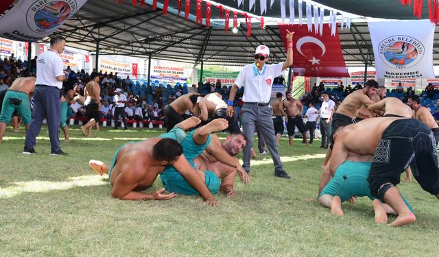 Darende'de Zengibar Er Meydanı'nda Nefes Kesen Mücadele!