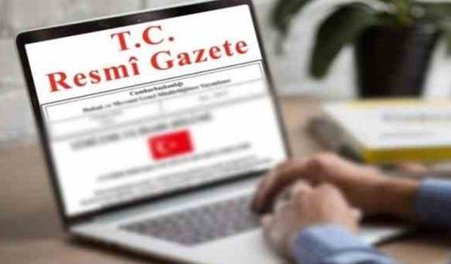 Resmi Gazete'de Bugün (1 Nisan) Neler Var?