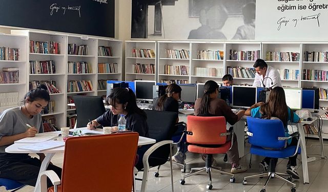 Arguvan’da kütüphane öğrenciler için 7/24 açık