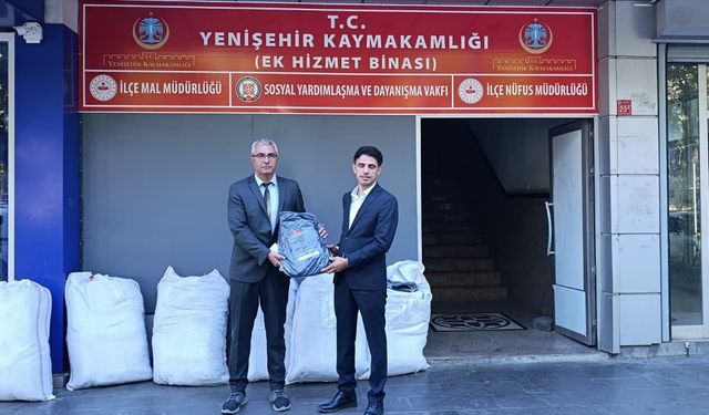 Öğrencilere destek yağdı!
