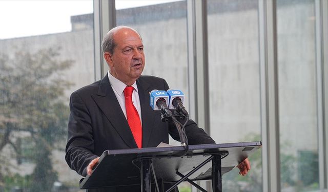 BM Önünde Tatar’dan Kritik Açıklama: “Adadaki Silahlanma Gerilimi Artırıyor