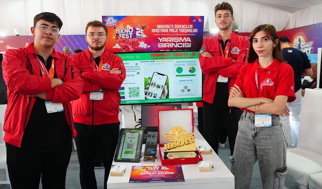 'Farmer AI' TEKNOFEST'te birinci oldu