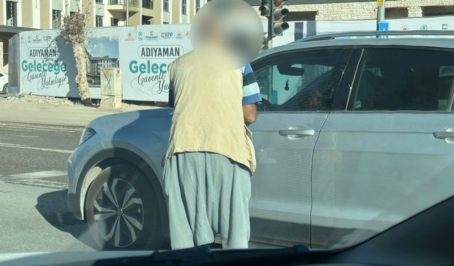 Adıyaman’da ısrarcı dilenciler tepki çekiyor