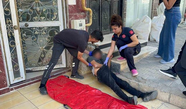 Adıyaman’da Kaldırımda Korku Dolu Anlar