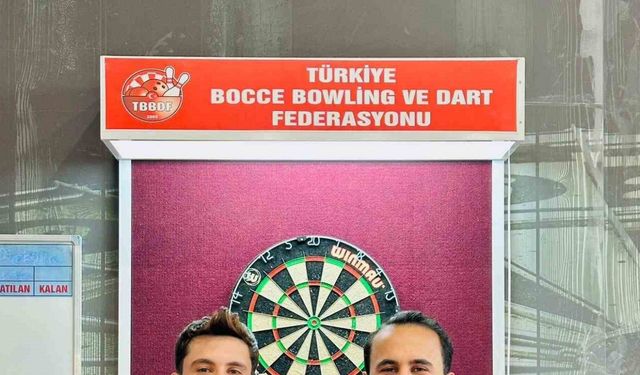 Elazığ dart sporcuları milli takımda