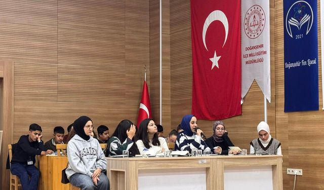 Doğanşehir Fen Lisesi, 7 bölgeyi kitabın gücüyle buluşturdu