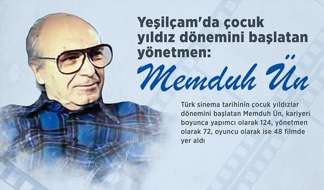 Türk sinemasında çocuk yıldızlar dönemini başlatan yönetmen: Memduh Ün