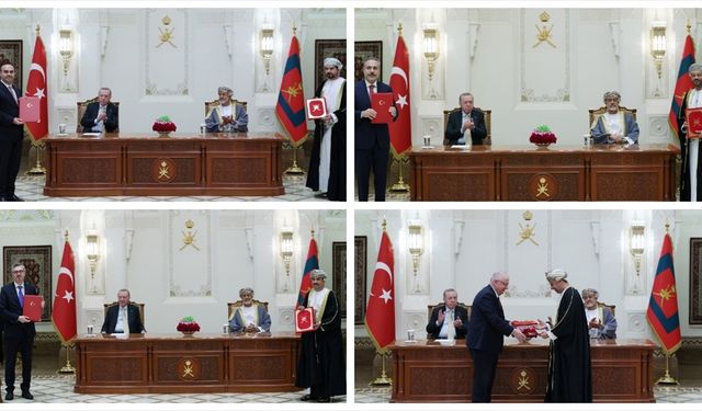 Türkiye ile Umman arasında anlaşmalar imzalandı