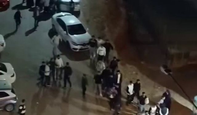 Adıyaman’da Dehşet Anları! İki Grup Birbirine Girdi, Yaralılar Var
