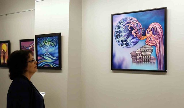 Ressam yüksel SANKO Sanat Galerisi’nde sergi açtı