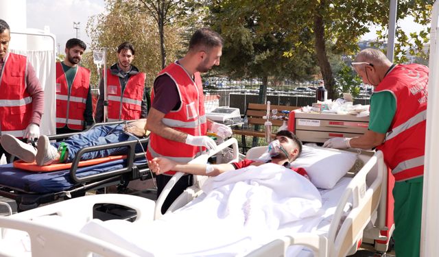 MEAH’ta yangın, tahliye ve saha tatbikatı gerçekleştirildi