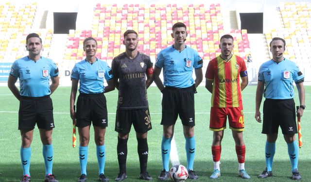 Malatya’da FIFA kokartlı hakem görev yaptı
