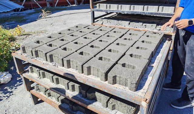 İnönü Üniversitesi deprem enkazını geri dönüştürdü