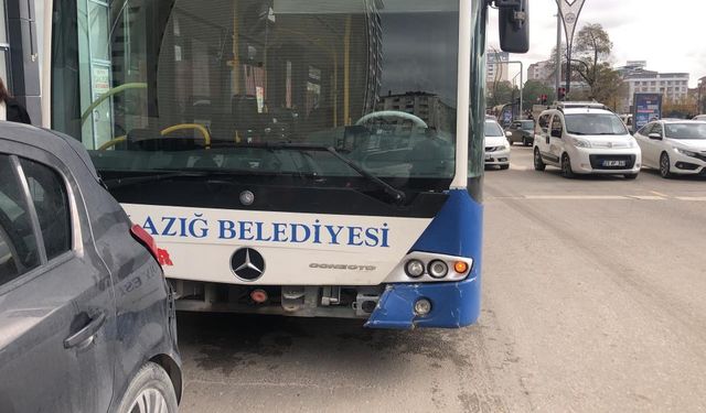 Elazığ’da trafik kazası: 2 yaralı