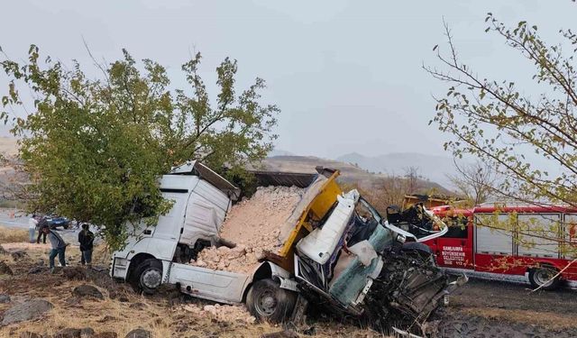 Adıyaman yolunda feci kaza: 1 ölü, 1 ağır yaralı