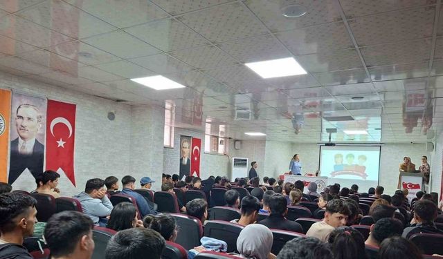 Adıyaman'da öğrencilere sağlıklı yaşam kültürü eğitimi verildi