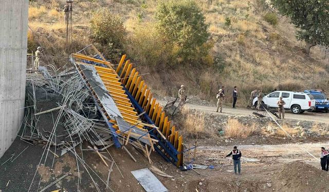 Diyarbakır Kulp’ta Viyadük İnşaatı Çöktü: 4 Ölü, 5 Yaralı