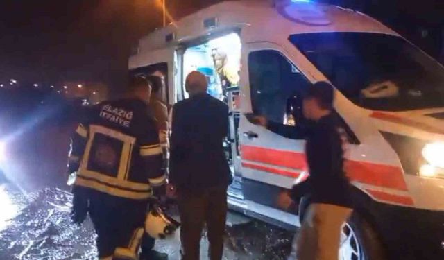 Elazığ’da çocuk, sobayı tinerle yakmak isterken yaralandı