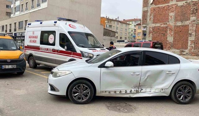 Elazığ’da trafik kazası: 1 yaralı