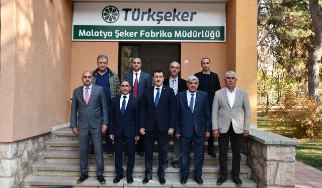 Malatya Şeker Fabrikası’nda Kritik İnceleme: Üretim ve Çalışanlar Masada