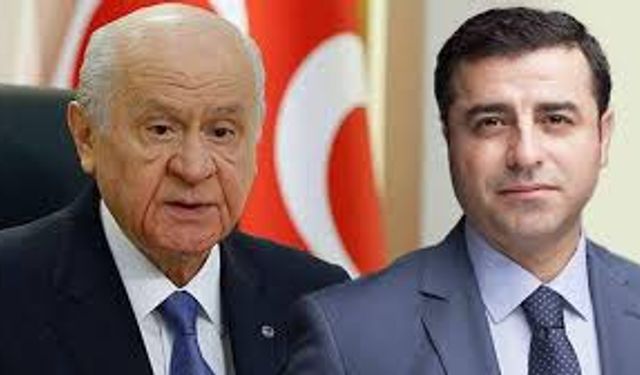 Demirtaş İçin Tahliye Başvurusu! Bahçeli’den Beklenmedik Destek Mesajı