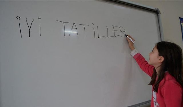 Malatya’da 150 bin öğrenci için 9 günlük ara tatil başlıyor