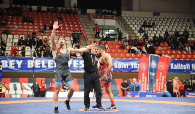 Türkiye Güreş Şampiyonası Gaziantep'te sona erdi