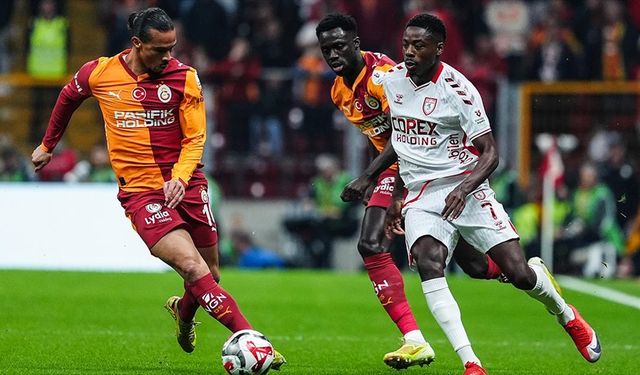 Galatasaray Samsunspor'u 3-2 yendi