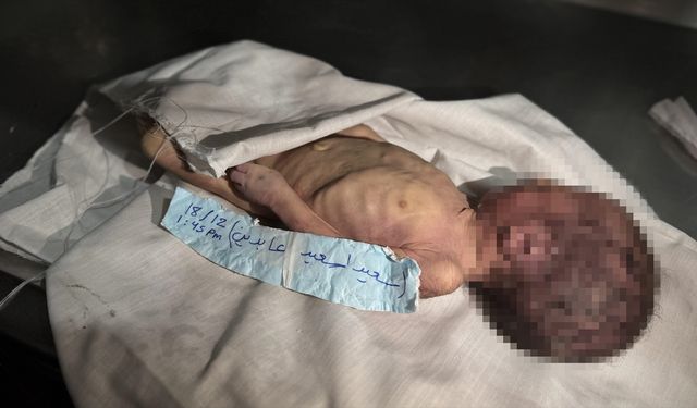 Gazze'de şiddetli soğuk nedeniyle bir aylık bebek hayatını kaybetti