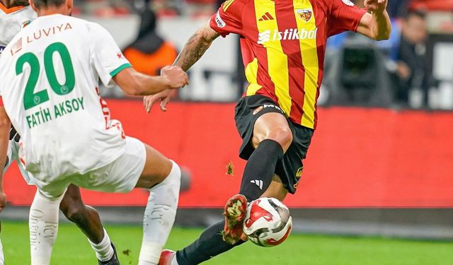 Kayserispor beraberlikte zirvede