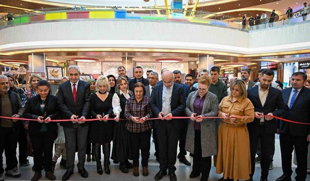 Malatya'da hasat sergisi sanat severlerle buluştu