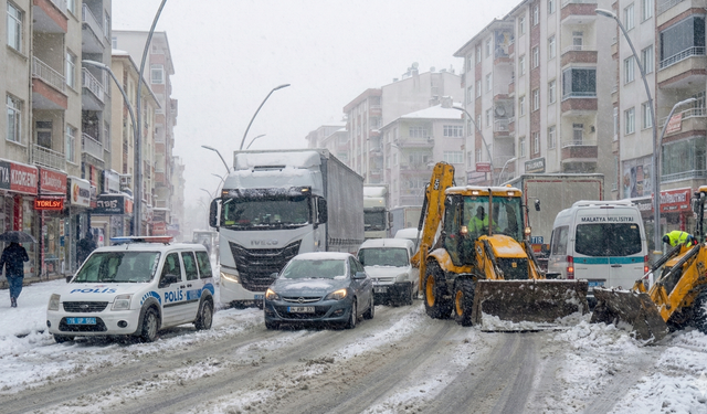 Malatya'da Trafiğe Kapatılan Yolların Tam Listesi Açıklandı