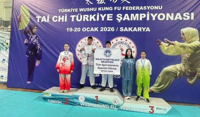Battalgazi Belediyesi Sporcularından Türkiye Şampiyonası’nda 5 Madalya
