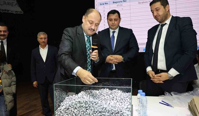 90 personel alımı için kura çekimi yapıldı