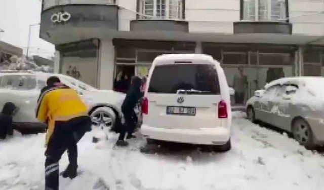 Adıyaman'da yüzleri gülümseten görüntü
