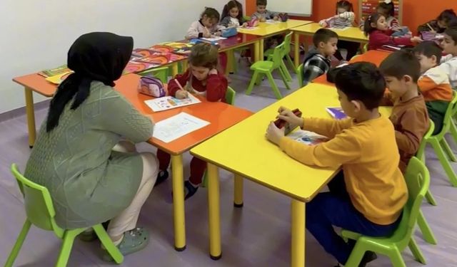 Gaziantep'te Türkiye'ye örnek olacak okul öncesi eğitim modeli