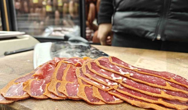 Kış sezonu pastırmacılara doping oldu