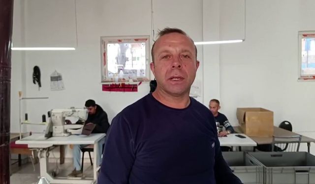 Köyden İstanbul'a çanta imalatı