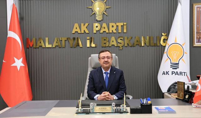 AK Parti Malatya  İl Başkanı Bakan’dan 10 Ocak Çalışan Gazeteciler Günü mesajı